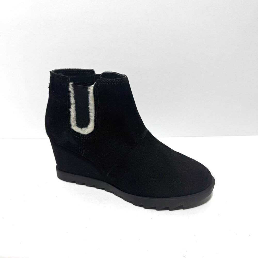 Koolaburra Womens Yonela Boot Black Suede Size 6.5 M